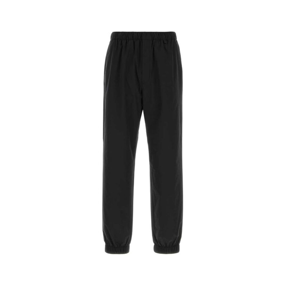 Moncler Men Black Canvas Joggers
